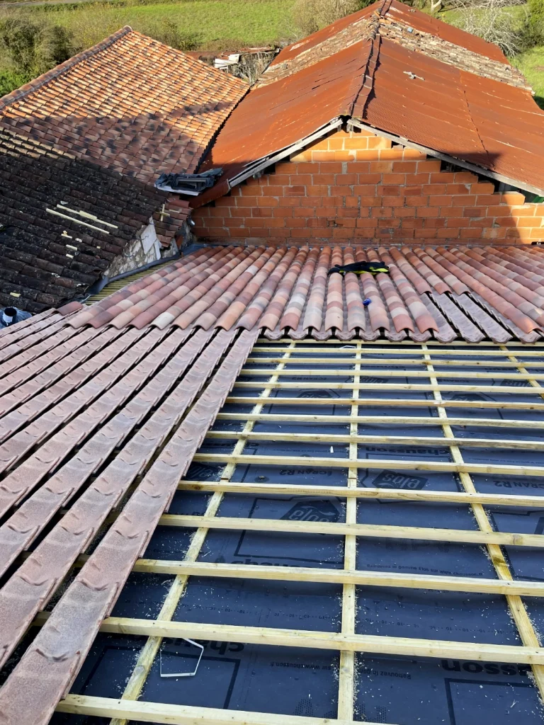 Chagement de toiture complet