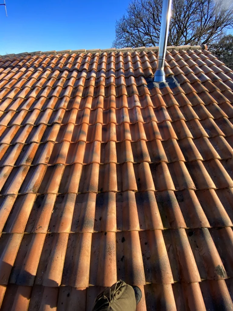 Changement de toiture et cheminée zinc
