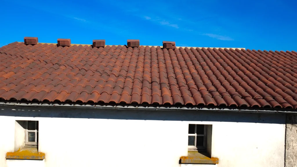 Changement grande toiture vue aérienne 1